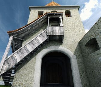 Using Point Cloud to BIM in Project Laufen Castle