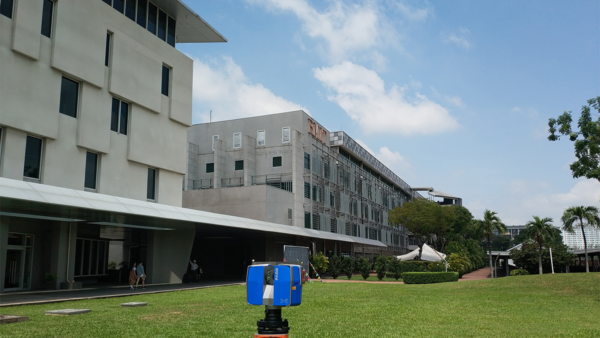 Gebäudevermessung an der RMIT Universität