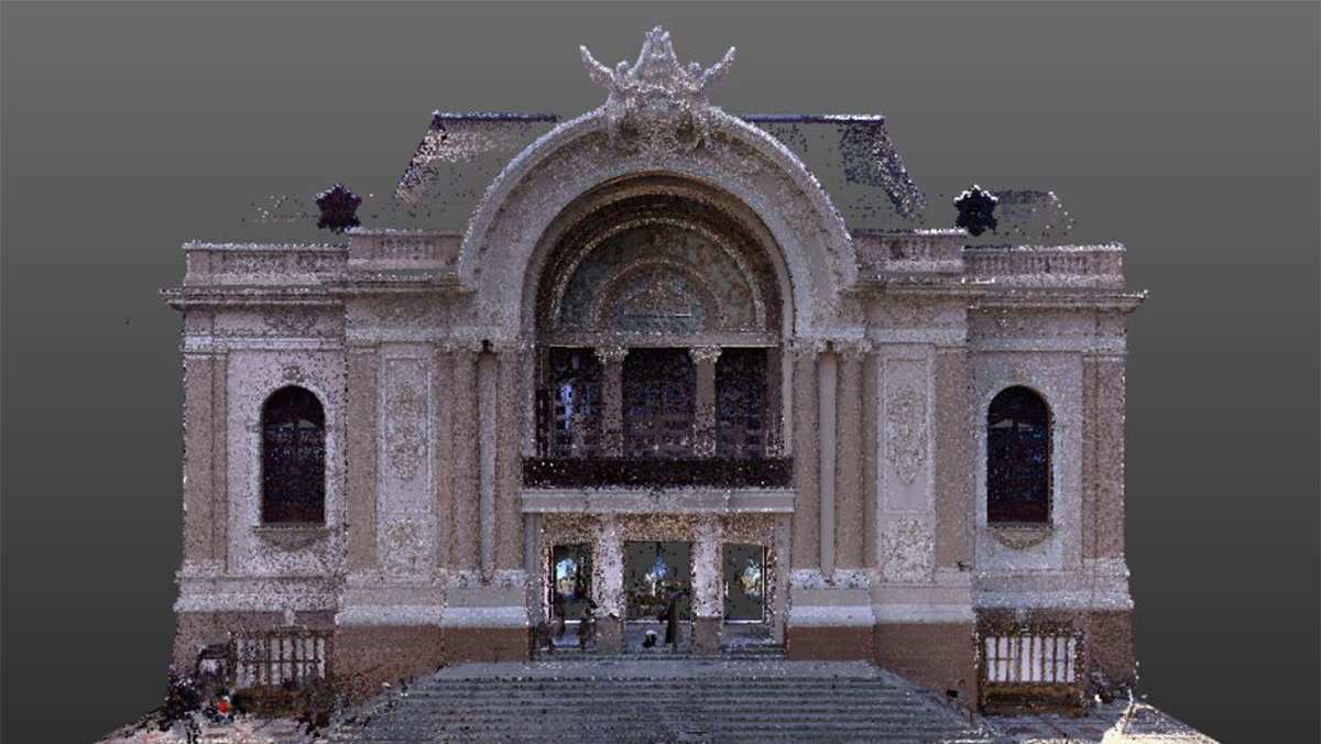 3D Vermessung Saigon Opernhaus