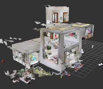 3D Modelling with Matterport point cloud – How to improve point cloud accuracy?