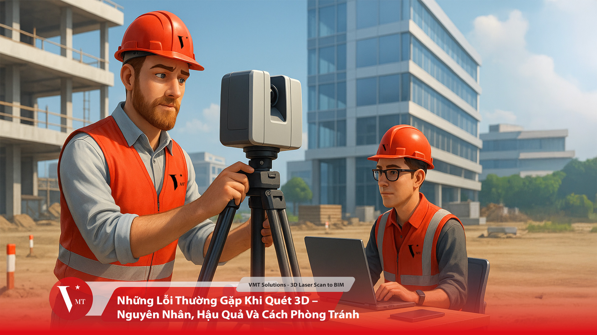 Những lỗi thường gặp khi quét 3D công trình