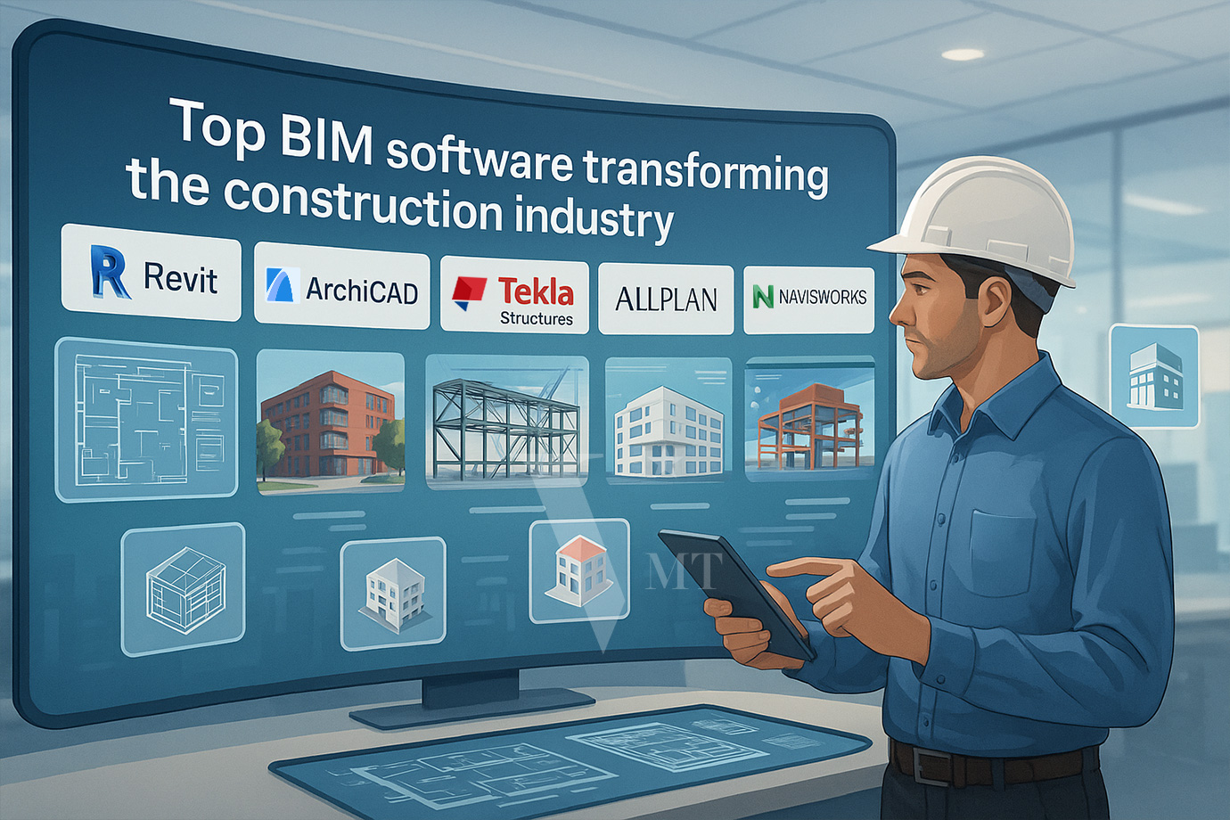 cac phần mềm BIM tốt nhất cho xây dựng