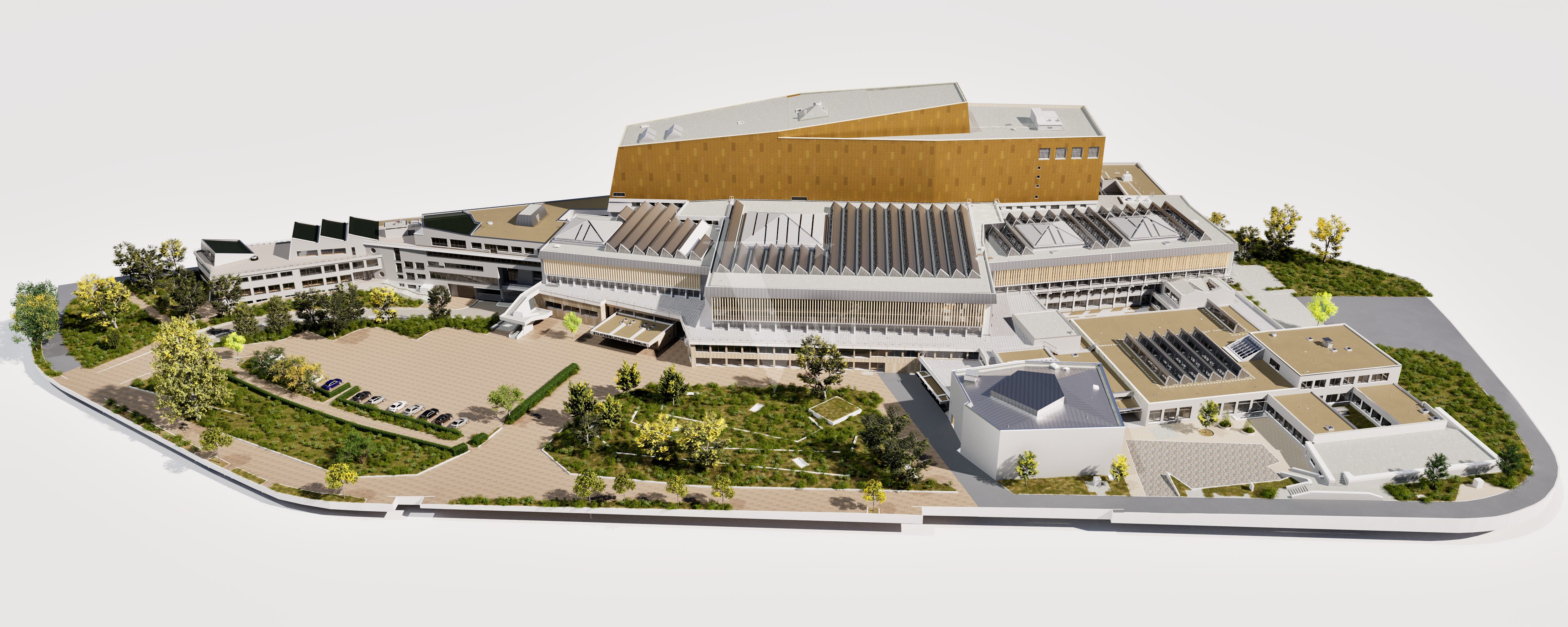 BIM-Modell der Staatsbibliothek zu Berlin – Scan-to-BIM Projekt auf 170.000 m² und LOD 300