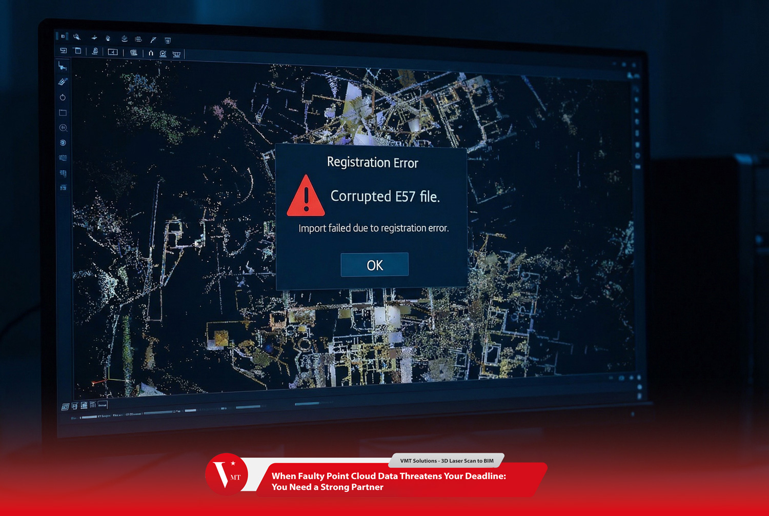 Registration Error – Corrupted E57 file