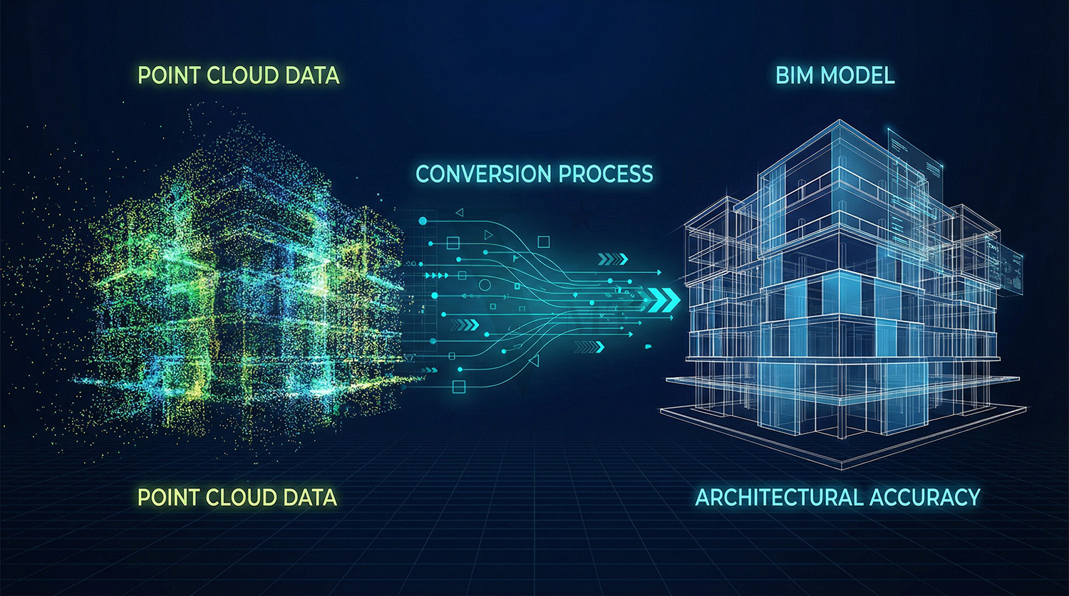 Punktwolken in BIM umwandeln