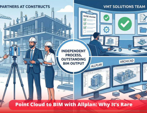 AllplanでPoint Cloud to BIM：なぜ少ないのか、私たちが10年以上前から実現できた理由