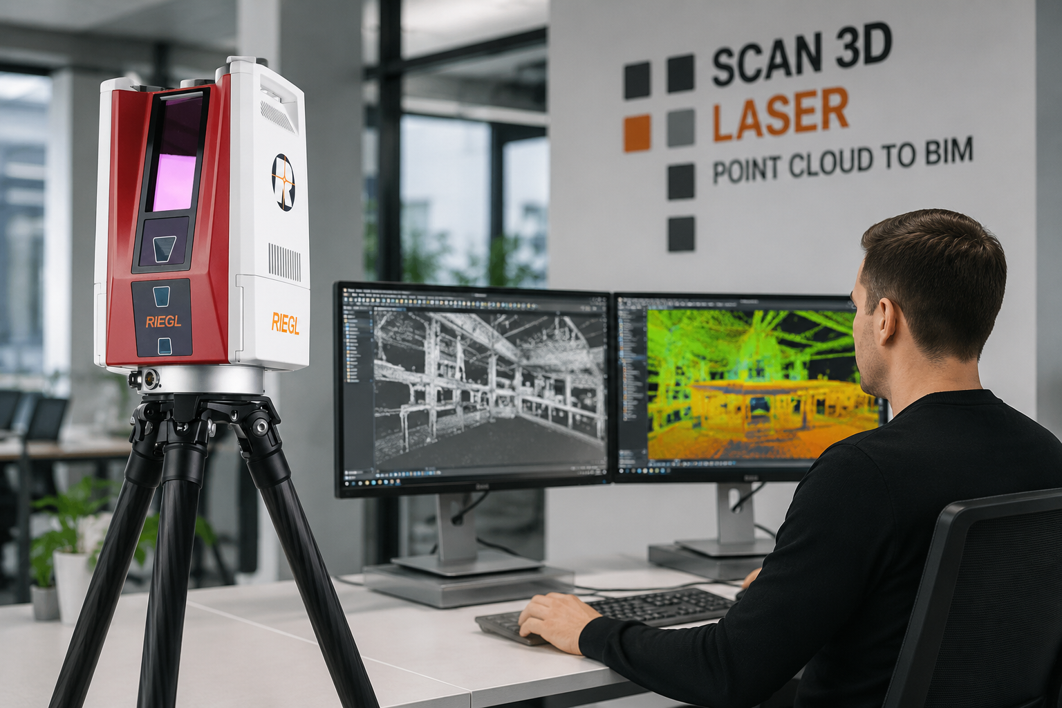 Geomatiker — chuyên gia trắc địa có chứng chỉ  kiểm tra dữ liệu Point Cloud