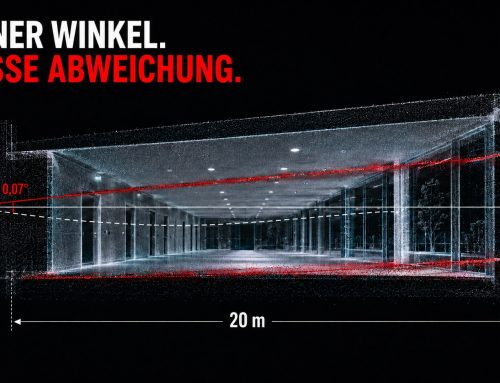 SLAM Scanner Genauigkeit: Punktwolke nicht horizontal