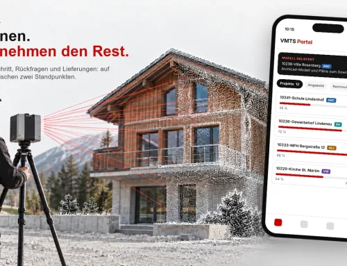 Scan-to-BIM Kundenportal: alle Projekte auf dem Smartphone
